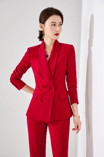 Red suit