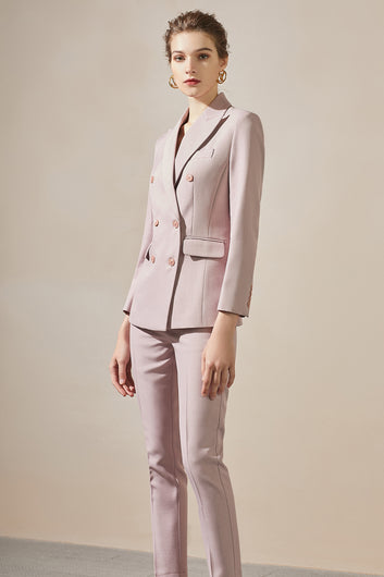 Pink power suit